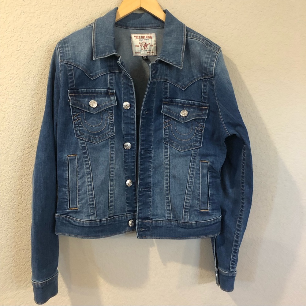 True Religion Women’s Denim Jacket Size M